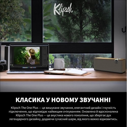 Акустична система Klipsch The One Plus (1071965) Walnut купити в Україні | Telemart фото