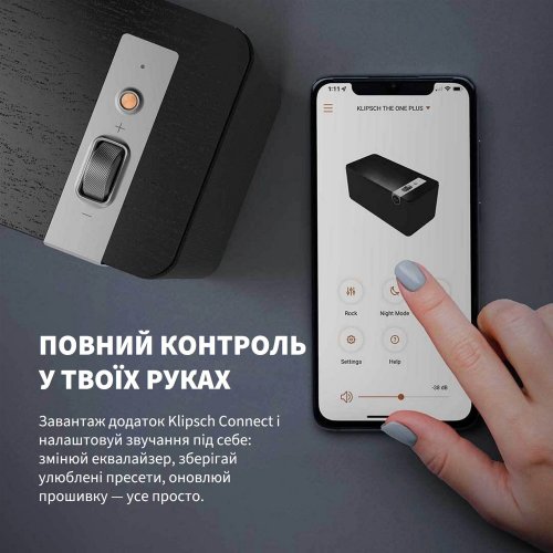 Акустична система Klipsch The One Plus (1071965) Walnut купити в Україні | Telemart фото