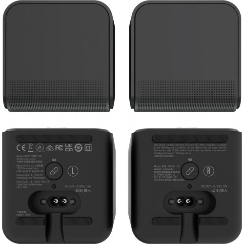 Тилова акустика Klipsch Flexus SURR 100 (1072081) Black купити в Україні | Telemart фото