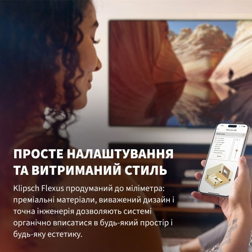Тилова акустика Klipsch Flexus SURR 200 (1072091) Black купити в Україні | Telemart фото