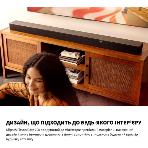 Саундбар Klipsch Flexus Core 200 (1073541) Walnut купити в Україні | Telemart фото