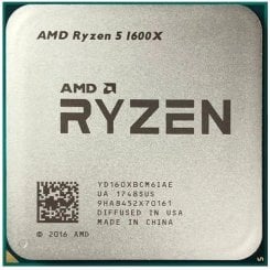 Процессор AMD Ryzen 5 1600X 3.6(4.0)GHz sAM4 Tray (YD160XBCM6IAE) (Восстановлено продавцом, 912495)