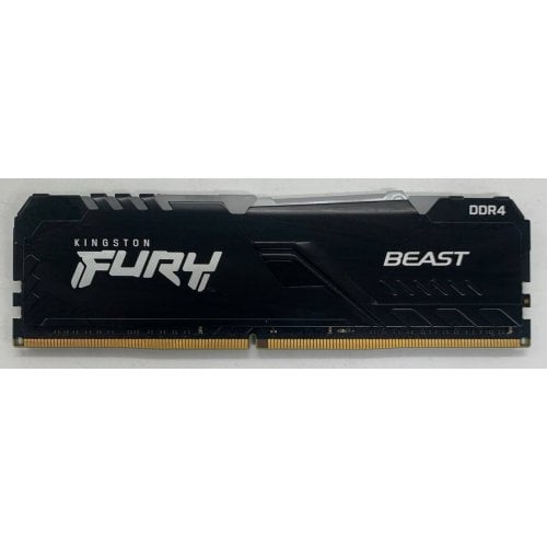 Озу Kingston DDR4 16GB 3200Mhz FURY Beast RGB Black (KF432C16BB1A/16) (Восстановлено продавцом, 912643) купить в Украине | Telemart фото