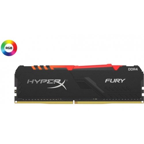 Озу HyperX DDR4 16GB 3200Mhz Fury RGB (HX432C16FB3A/16) (Восстановлено продавцом, 912644) купить в Украине | Telemart фото