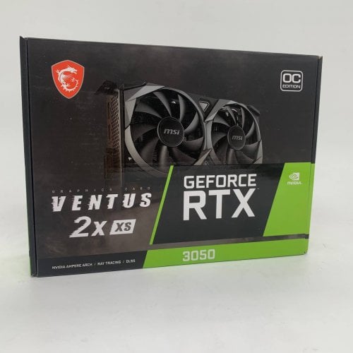 Видеокарта MSI GeForce RTX 3050 VENTUS 2X XS 8192MB (RTX 3050 VENTUS 2X XS 8G) (Восстановлено продавцом, 912674) купить в Украине | Telemart фото