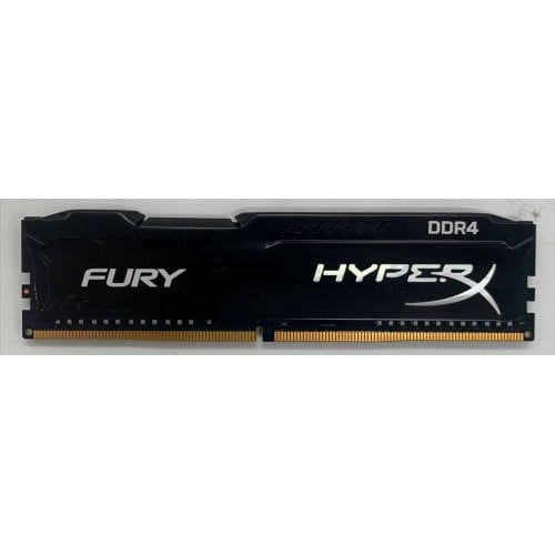 Озу HyperX DDR4 8GB 2666Mhz Fury Black (HX426C16FB2/8) (Восстановлено продавцом, 912730) купить в Украине | Telemart фото