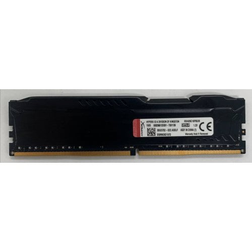 Озу HyperX DDR4 8GB 2666Mhz Fury Black (HX426C16FB2/8) (Восстановлено продавцом, 912730) купить в Украине | Telemart фото