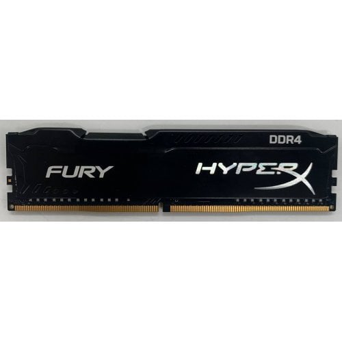 Озу HyperX DDR4 8GB 2666Mhz Fury Black (HX426C16FB2/8) (Восстановлено продавцом, 912734) купить в Украине | Telemart фото