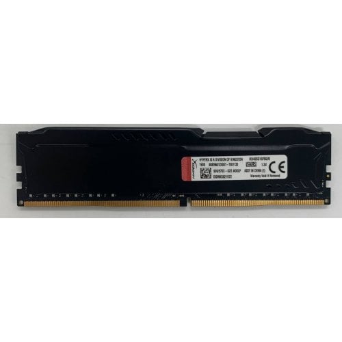Озу HyperX DDR4 8GB 2666Mhz Fury Black (HX426C16FB2/8) (Восстановлено продавцом, 912734) купить в Украине | Telemart фото