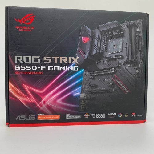 Материнская плата Asus ROG STRIX B550-F GAMING (sAM4, AMD B550) (Восстановлено продавцом, 912828) купить в Украине | Telemart фото