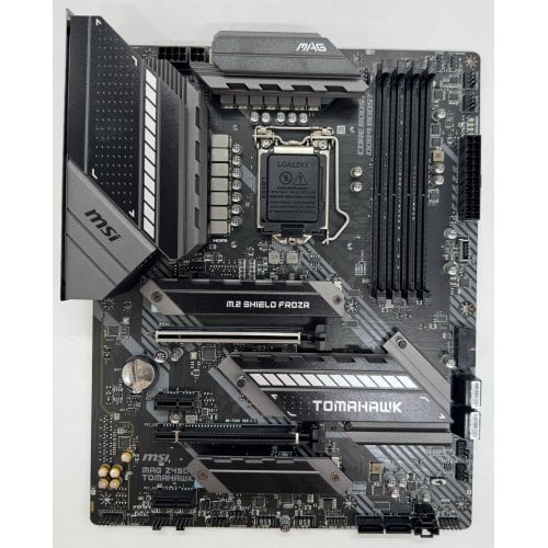 Материнская плата MSI MAG Z490 TOMAHAWK (s1200, Intel Z490) (Восстановлено продавцом, 912833) купить в Украине | Telemart фото