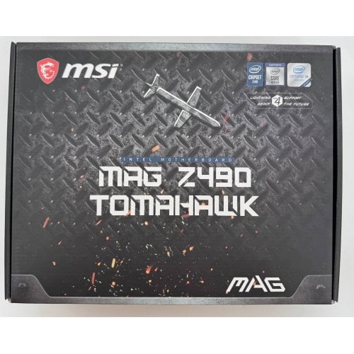 Материнская плата MSI MAG Z490 TOMAHAWK (s1200, Intel Z490) (Восстановлено продавцом, 912833) купить в Украине | Telemart фото