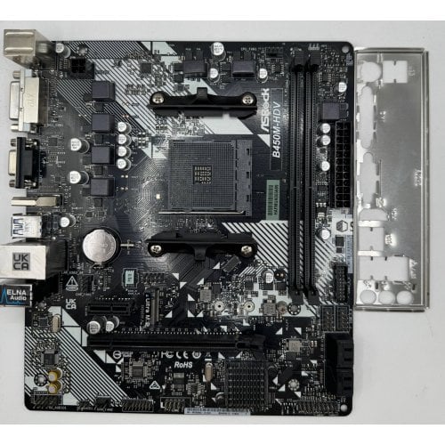 Материнская плата AsRock B450M-HDV R4.0 (sAM4, AMD B450) (Восстановлено продавцом, 912836) купить в Украине | Telemart фото