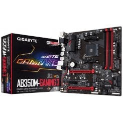 Материнская плата Gigabyte GA-AB350M-GAMING 3 (sAM4, AMD B350) (Восстановлено продавцом, 912847)