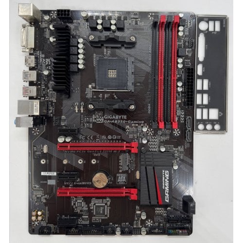 Материнская плата Gigabyte GA-AB350M-GAMING 3 (sAM4, AMD B350) (Восстановлено продавцом, 912847) купить в Украине | Telemart фото