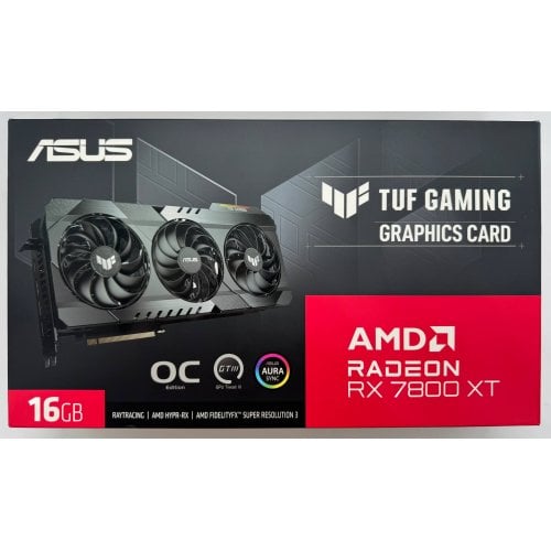 Видеокарта Asus Radeon RX 7800 XT TUF Gaming OG OC 16384MB (TUF-RX7800XT-O16G-OG-GAMING) (Восстановлено продавцом, 912854) купить в Украине | Telemart фото