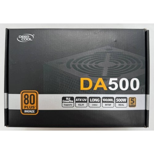 Блок живлення Deepcool DA500 500W (DP-BZ-DA500N) (Відновлено продавцем, 912856) купити в Україні | Telemart фото