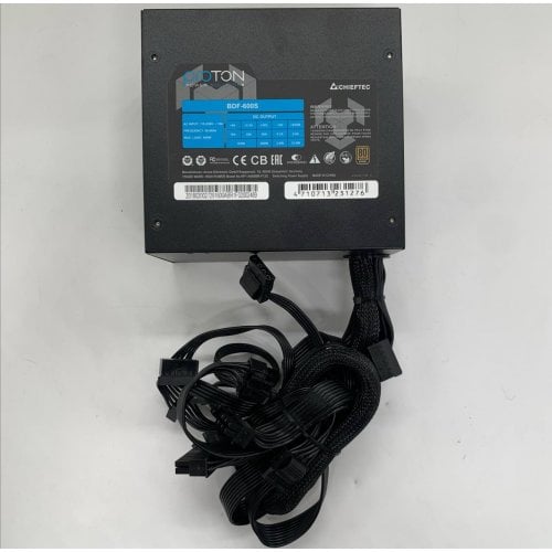 Блок живлення CHIEFTEC Proton 600W (BDF-600S) (Відновлено продавцем, 912857) купити в Україні | Telemart фото