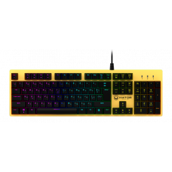 Клавіатура HATOR Rockfall Yellow Edition Outemu Mechanical Switches Blue UA (HTK-600) Yellow