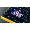 Photo Keyboard HATOR Rockfall Yellow Edition Outemu Mechanical Switches Red RU (HTK-603) Yellow