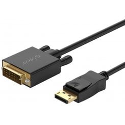 Кабель ORICO DisplayPort to DVI 1m (ORICO-XD-DTD-10-BK-BP) Black