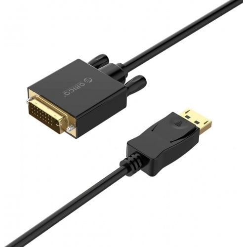 Кабель ORICO DisplayPort to DVI 2m (ORICO-XD-DTD-20-BK-BP) Black купить в Украине | Telemart фото