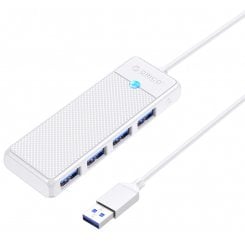 USB-хаб ORICO PAPW4A-U3 USB 4 in 1 (ORICO-PAPW4A-U3-015-WH-EP) White