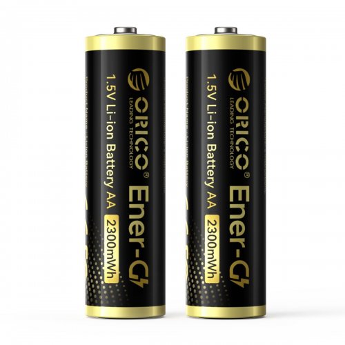 Акумуляторні батарейки ORICO АА Rechargeable Lithium Battery 2300 mWh 8 шт. (ORICO-EG5-UN-8PK-EV8-EP) купити в Україні | Telemart фото