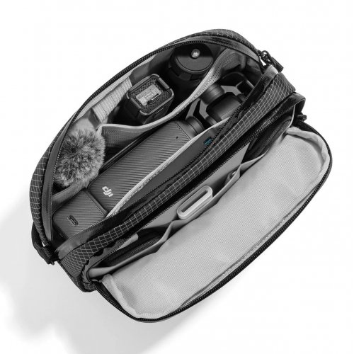Сумка Tomtoc Light-T12 Electronic Accessory Pouch Pro 1.8L (T12M1D2) Black купити в Україні | Telemart фото