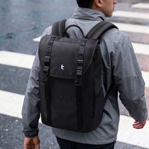 Рюкзак Tomtoc 16" VintPack-TA1 Liteway (TA1M1D3) Black купить в Украине | Telemart фото