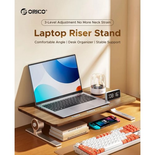 Підставка для ноутбука ORICO HF1 (ORICO-HF1-SV-EP) Silver купити в Україні | Telemart фото