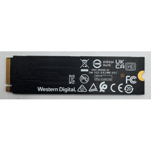 Ssd-диск Western Digital Black SN770 1TB M.2 (2280 PCI-E) NVMe x4 (WDS100T3X0E) (Восстановлено продавцом, 913070) купить в Украине | Telemart фото
