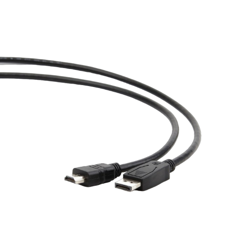 Уценка адаптер Cablexpert DisplayPort-HDMI 1.8m with CHIP-converter (CC-DP-HDMI-6) (Повреждена упаковка, 913082) купить в Украине | Telemart фото