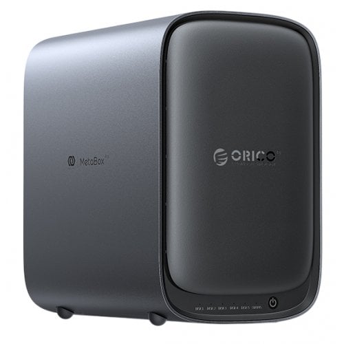 Сетевое хранилище ORICO HS500-Pro MetaBox NAS 5-Bay (ORICO-HS500-Pro-EU-GY-BP) Grey купить в Украине | Telemart фото