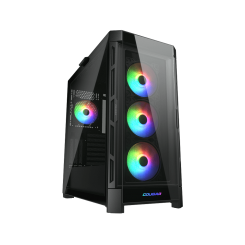 Уцінка корпус Cougar Duoface Pro RGB Tempered Glass без БЖ Black (Пошкоджено пакування, 913100)