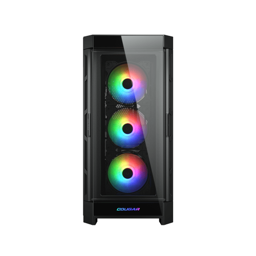 Уценка корпус Cougar Duoface Pro RGB Tempered Glass без БП Black (Повреждена упаковка, 913100) купить в Украине | Telemart фото
