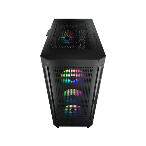 Уценка корпус Cougar Duoface Pro RGB Tempered Glass без БП Black (Повреждена упаковка, 913100) купить в Украине | Telemart фото