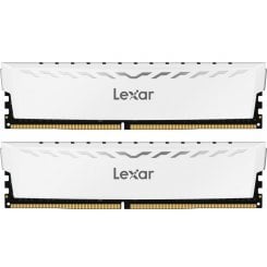 Уцінка озп Lexar DDR4 32GB (2x16GB) 3600Mhz Thor White (LD4BU016G-R3600GDWG) (Розкрита упаковка, 913102)