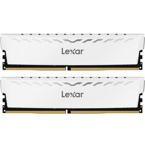 Уцінка озп Lexar DDR4 32GB (2x16GB) 3600Mhz Thor White (LD4BU016G-R3600GDWG) (Розкрита упаковка, 913102) купити в Україні | Telemart фото