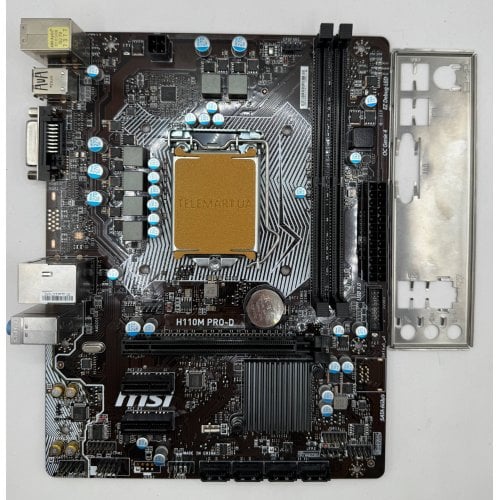 Материнская плата MSI H110M PRO-D (s1151, Intel H110) (Восстановлено продавцом, 913103) купить в Украине | Telemart фото