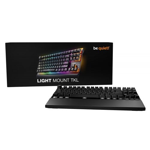 Клавиатура Be Quiet! Light Mount TKL Silent Tactile Mechanical Switches (BT006US) Black купить в Украине | Telemart фото