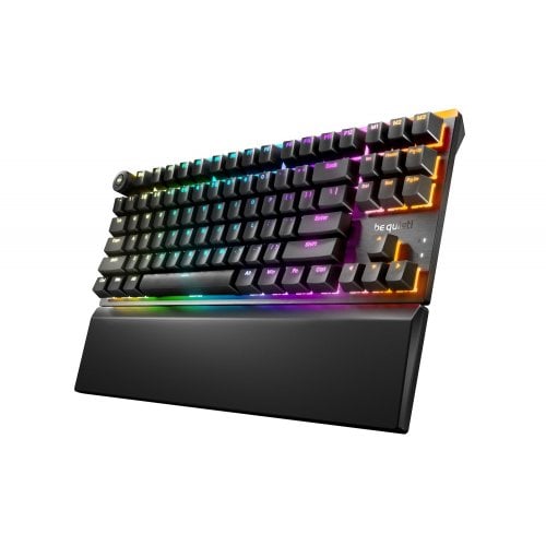 Клавиатура Be Quiet! Light Mount TKL Silent Linear Mechanical Switches (BT005US) Black купить в Украине | Telemart фото