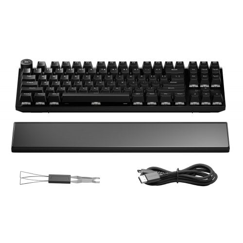 Клавиатура Be Quiet! Light Mount TKL Silent Linear Mechanical Switches (BT005US) Black купить в Украине | Telemart фото
