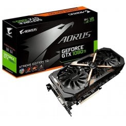 Видеокарта Gigabyte GeForce GTX 1080 TI AORUS Xtreme Edition 11264MB (GV-N108TAORUS X-11GD) (Восстановлено продавцом, 913151)