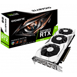 Видеокарта Gigabyte GeForce RTX 2070 Gaming OC White 8192MB (GV-N2070GAMINGOC WHITE-8GC)