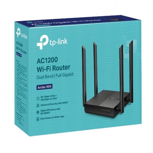 Уценка wi-fi роутер TP-LINK Archer A64 (Вскрытая упаковка, 913174) купить в Украине | Telemart фото