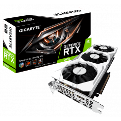 Фото Gigabyte GeForce RTX 2080 Gaming OC White 8192MB (GV-N2080GAMINGOC WHITE-8GC)