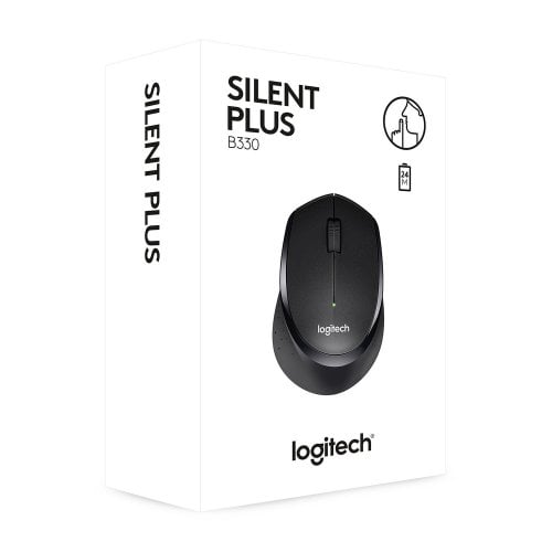 Уценка мышка Logitech B330 Silent Plus (910-004913) Black (Вскрытая упаковка, 913216) купить в Украине | Telemart фото