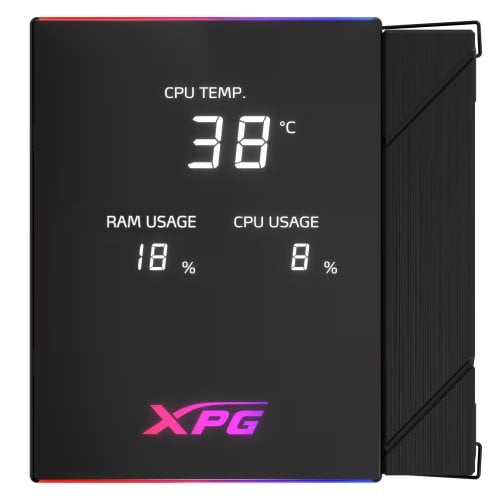 Кулер ADATA XPG Maestro Plus 62DA (MAESTROPLUS62DA-BKCWW) Black купити в Україні | Telemart фото