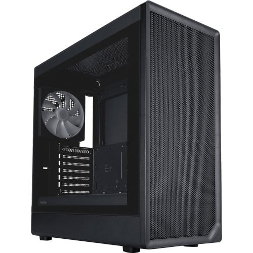 Корпус 1stPlayer AU8-BK-4FE7-14 Tempered Glass без БЖ Black купити в Україні | Telemart фото